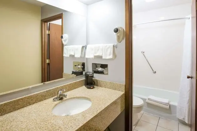 Oda, 2 Büyük (Queen) Boy Yatak, Engellilere Uygun, Sigara İçilmez (Mobility, Bathtub w/Grab Bars)