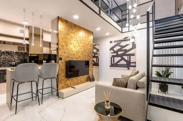 Design Apart Daire, Sıcak Su Havuzu