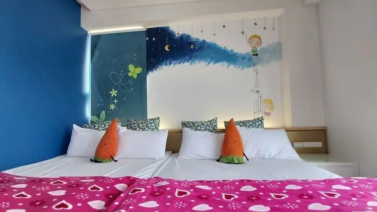 Comfort Dört Kişilik Oda, 2 Çift Kişilik Yatak, Sigara İçilmez