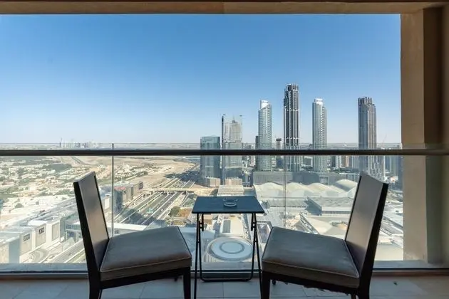 Deluxe Apart Daire (Partial Burj View)