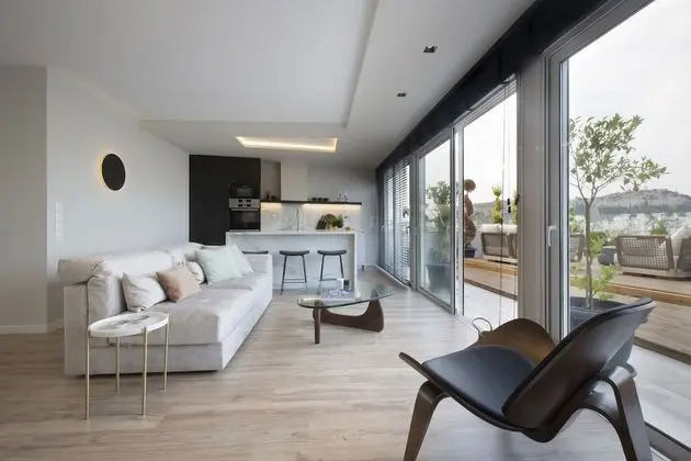 Deluxe Çatı Katı Süiti (Penthouse) (Acropolis View)