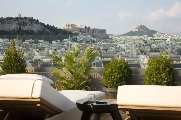 Deluxe Çatı Katı Süiti (Penthouse) (Acropolis View)