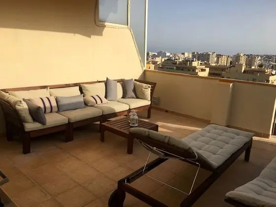 Çatı Katı Süiti (Penthouse), 2 Yatak Odası, Teras, Deniz Manzaralı