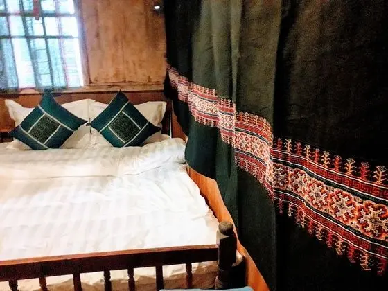 Traditional Tek Büyük Yataklı Oda, Veranda, Yamaçta