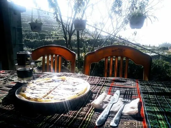 Traditional Tek Büyük Yataklı Oda, Veranda, Yamaçta