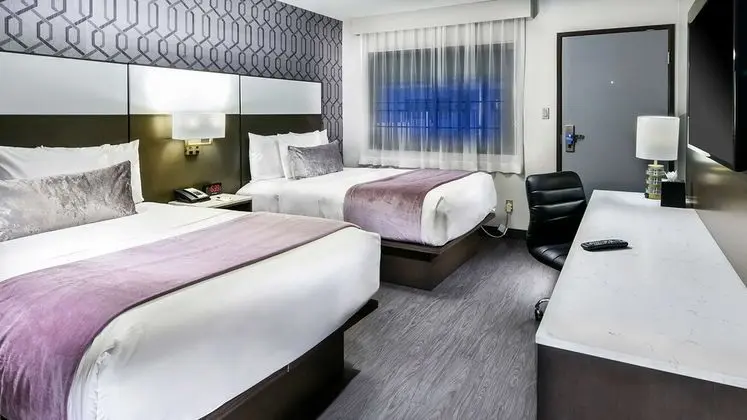 Standard Oda, 2 Çift Kişilik Yatak, Sigara İçilmez, Buzdolabı ve Mikrodalga (Walk-in Shower)