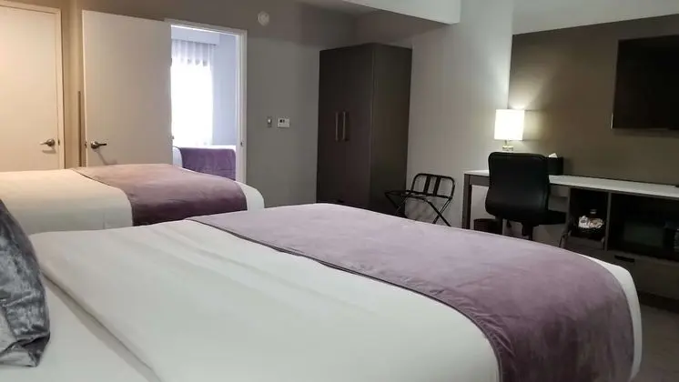 Standard Oda, 2 Çift Kişilik Yatak, Sigara İçilmez, Buzdolabı ve Mikrodalga (Walk-in Shower)