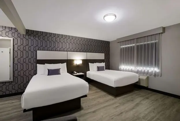 Standard Oda, 2 Çift Kişilik Yatak, Sigara İçilmez, Buzdolabı ve Mikrodalga (Walk-in Shower)