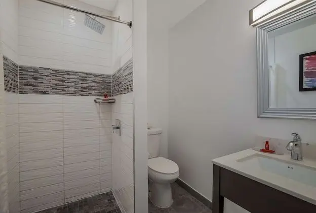 Standard Oda, 2 Çift Kişilik Yatak, Sigara İçilmez, Buzdolabı ve Mikrodalga (Walk-in Shower)