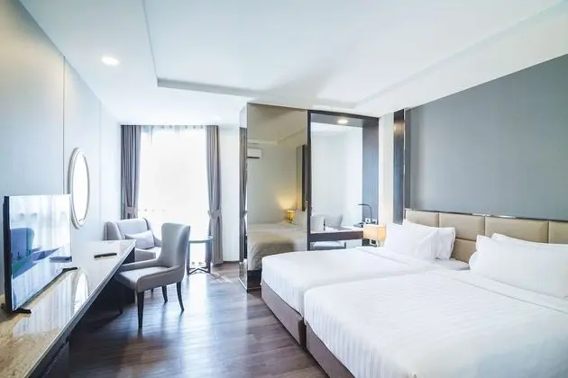 Deluxe Oda, 2 Tek Kişilik Yatak, Sigara İçilmez (Room Only)