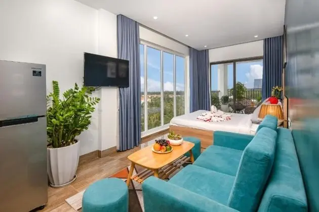 Panoramic Çatı Katı Süiti (Penthouse), Veranda, Deniz Manzaralı