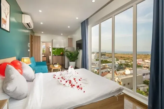 Panoramic Çatı Katı Süiti (Penthouse), Veranda, Deniz Manzaralı