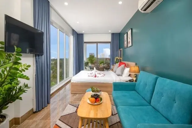 Panoramic Çatı Katı Süiti (Penthouse), Veranda, Deniz Manzaralı