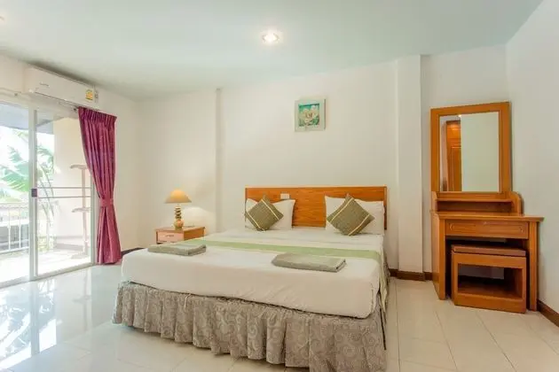 Double bed with Balcony