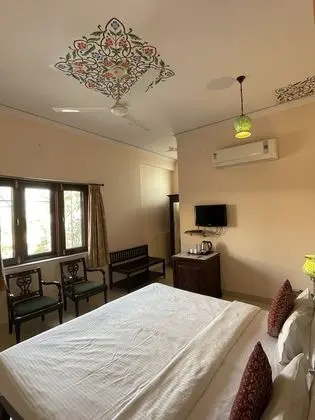 Deluxe Tek Büyük veya İki Ayrı Yataklı Oda, 1 Yatak Odası, Balkon, Avlu