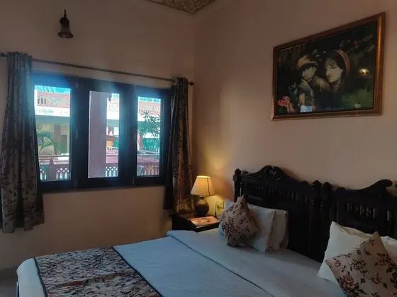 Deluxe Tek Büyük veya İki Ayrı Yataklı Oda, 1 Yatak Odası, Balkon, Avlu