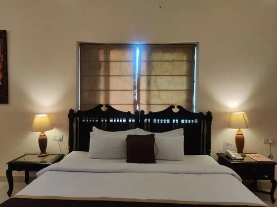 Deluxe Tek Büyük veya İki Ayrı Yataklı Oda, 1 Yatak Odası, Balkon, Avlu