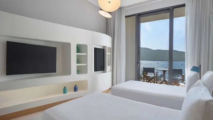 Premium Oda, 2 Tek Kişilik Yatak, Balkon