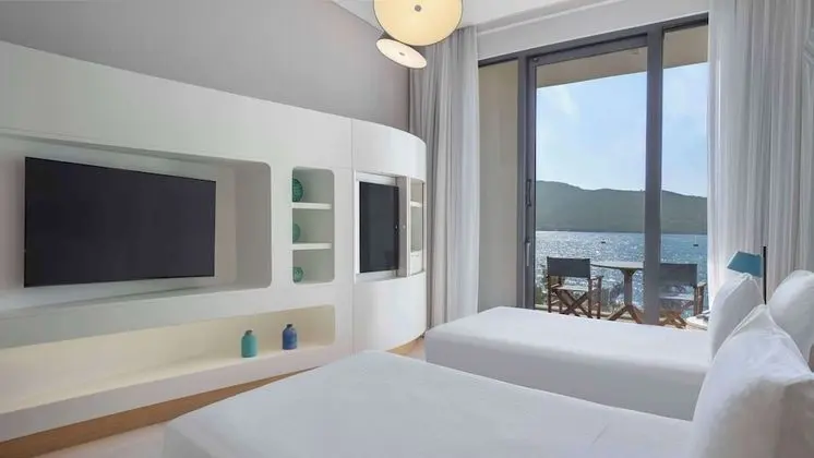 Premium Oda, 2 Tek Kişilik Yatak, Balkon
