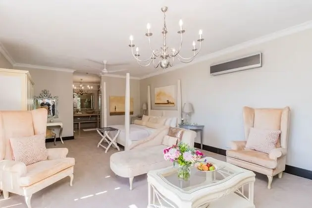 Luxury Süit, 1 Yatak Odası, Şömine, Kısmi Deniz Manzaralı