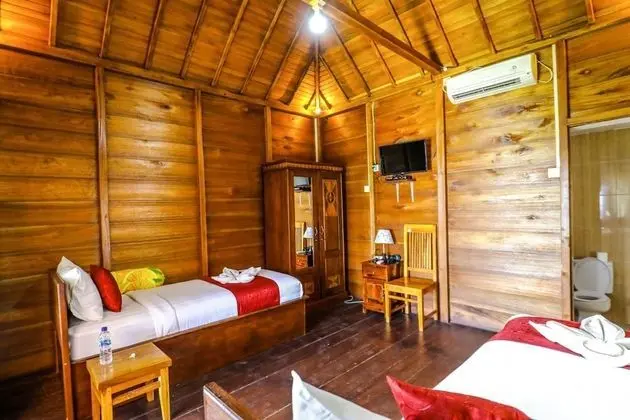 Deluxe İki Ayrı Yataklı Oda, 2 Tek Kişilik Yatak, Deniz Manzaralı