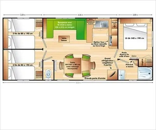 Karavan, 3 Yatak Odası