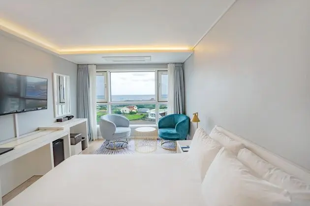 Deluxe Tek Büyük Yataklı Oda, Okyanus Manzaralı