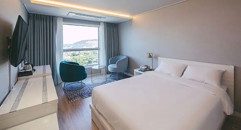 Deluxe Tek Büyük Yataklı Oda, Okyanus Manzaralı