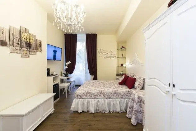 Romantic Tek Büyük Yataklı Oda, 1 Büyük (Queen) Boy Yatak