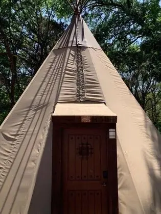 Kulübe (Sweet Grass #1- Tipis on the Guadalup)