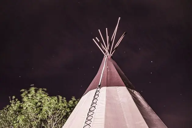 Kulübe (Sweet Grass #1- Tipis on the Guadalup)