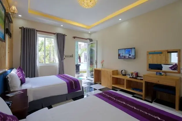 Deluxe İki Ayrı Yataklı Oda, 2 Tek Kişilik Yatak, Havuz Manzaralı