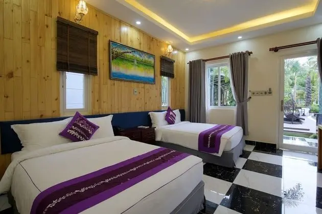 Deluxe İki Ayrı Yataklı Oda, 2 Tek Kişilik Yatak, Havuz Manzaralı