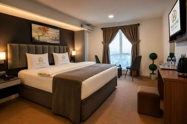 Standart Çift Kişilik Bahçe manzarası Oda