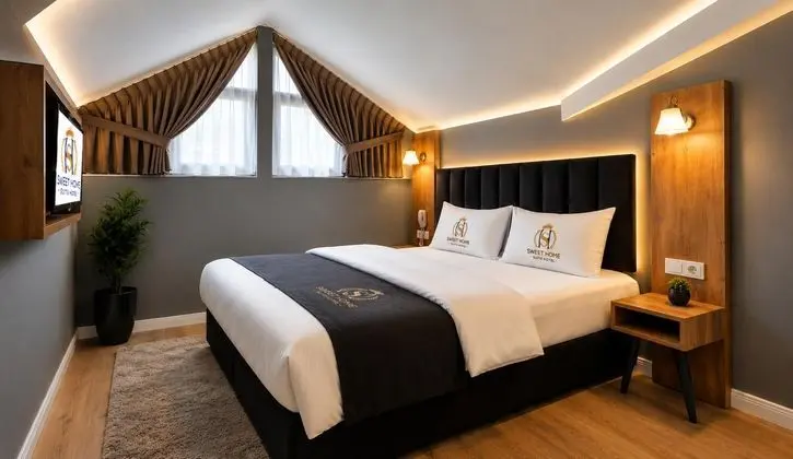 Standart Çift Kişilik Bahçe manzarası Oda
