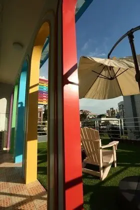Tek Büyük Yataklı Oda, Balkon/Veranda (Sweet Heart Rainbow)