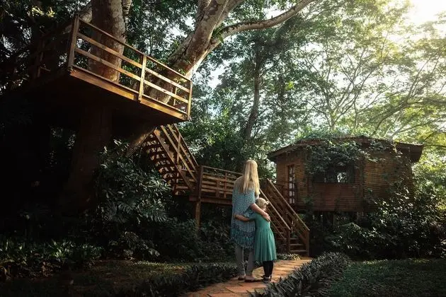 Romantic Ağaç Ev, 1 En Büyük (King) Boy Yatak, Balkon, Bahçe Manzaralı