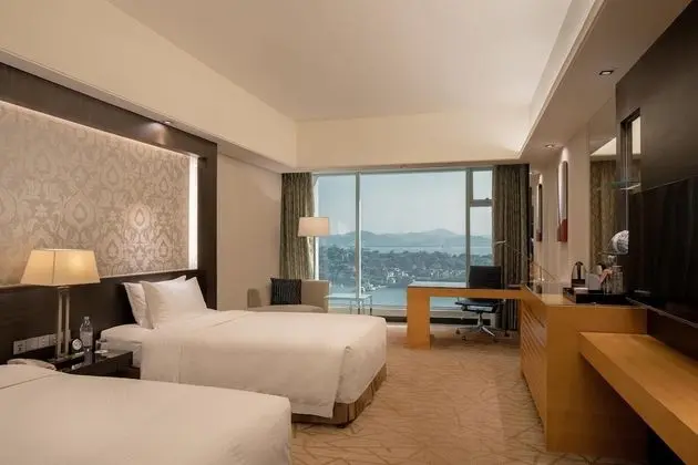 Deluxe Oda, 2 Çift Kişilik Yatak, Deniz Manzaralı