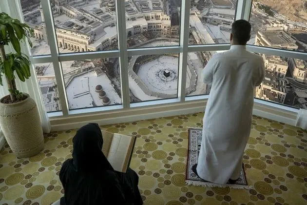 Premier İki Ayrı Yataklı Oda, 2 Tek Kişilik Yatak, Manzaralı (Kaaba View)