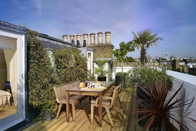 Tek Büyük Yataklı Oda, Teras, Şehir Manzaralı