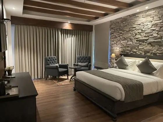Family Dört Kişilik Oda, 2 Çift Kişilik Yatak, Dağ Manzaralı