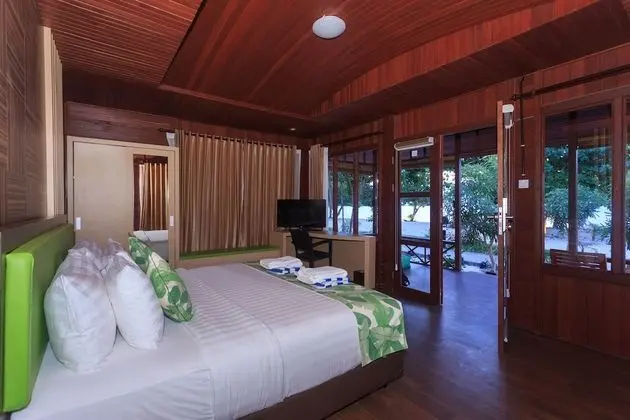 Deluxe Oda, 1 Yatak Odası, Balkon, Plaj Manzaralı (One Bedroom Villa)