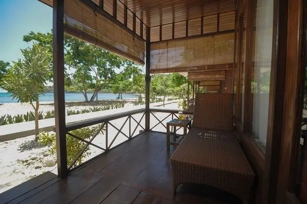 Deluxe Oda, 1 Yatak Odası, Balkon, Plaj Manzaralı (One Bedroom Villa)