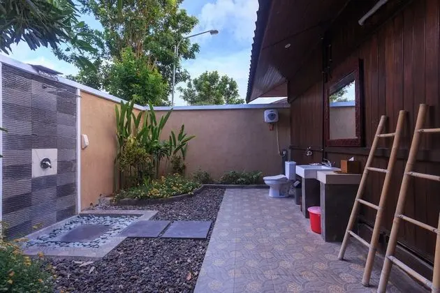 Deluxe Oda, 1 Yatak Odası, Balkon, Plaj Manzaralı (One Bedroom Villa)