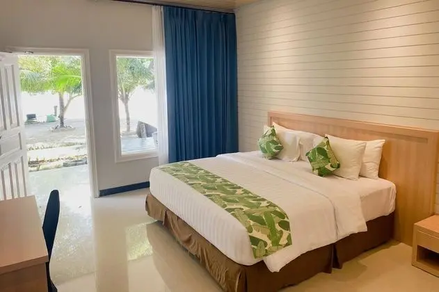 Deluxe Tek Büyük veya İki Ayrı Yataklı Oda, Denize Sıfır (Cottage Beachfront)