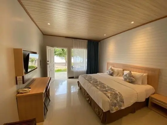 Deluxe Tek Büyük veya İki Ayrı Yataklı Oda, Denize Sıfır (Cottage Beachfront)