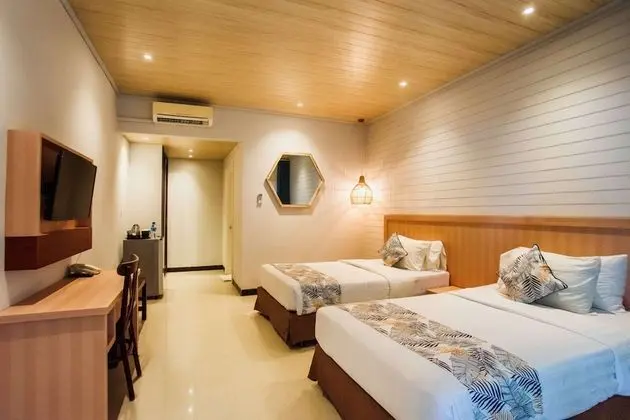 Deluxe Tek Büyük veya İki Ayrı Yataklı Oda, Denize Sıfır (Cottage Beachfront)