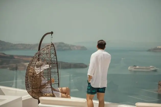 Honeymoon Studio Suite, Hot Tub, Sea View