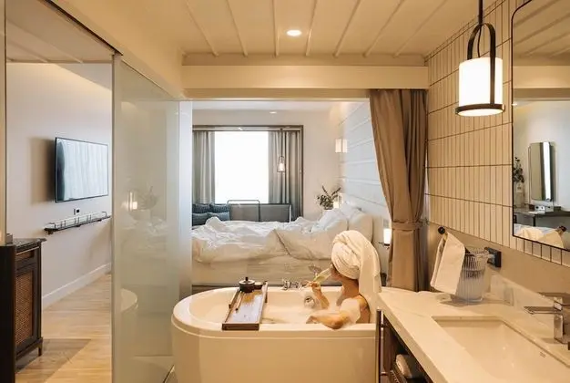 Serene White Double Room