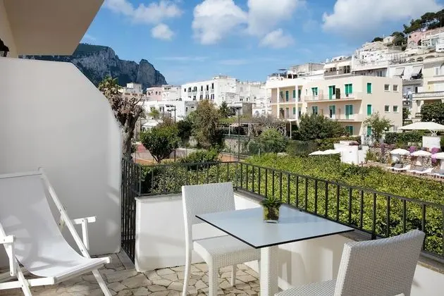 Standard Tek Büyük veya İki Ayrı Yataklı Oda, Balkon, Bahçe Manzaralı